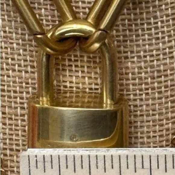 Louis Vuitton Lock Necklace #315 - Picture 6 of 6